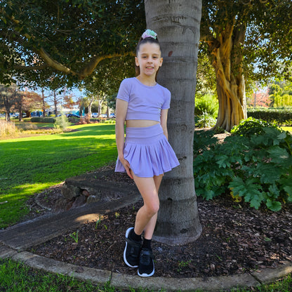 Active Pleated Skort