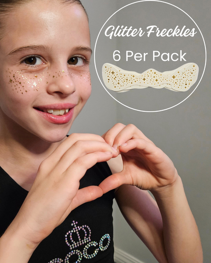 ✨ Gold Glitter Freckles – Instant Sparkle, Zero Mess!